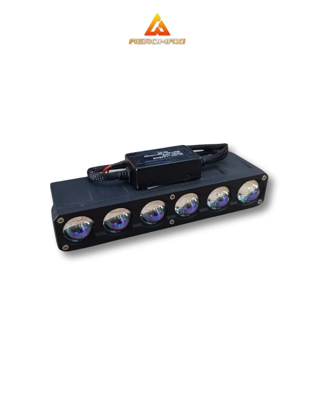 C/U Barras Led Bicolor de 6 Lupas 80.000 lúmenes