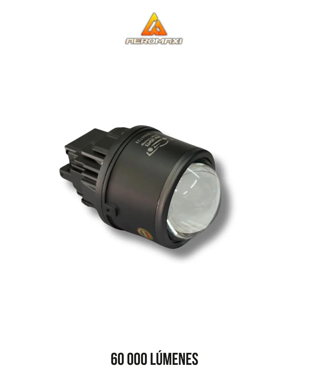 Neblinero Led Bicolor de Lupa 60.000 lúmenes